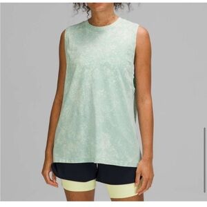 Lululemon All Yours Tank Top Cloudy Wash Arctic Green